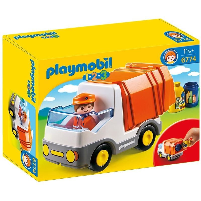 Playmobil 1.2.3: Camião Lixo