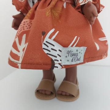 Boneca Mia Africana  Ruiva - Nines D' Onil