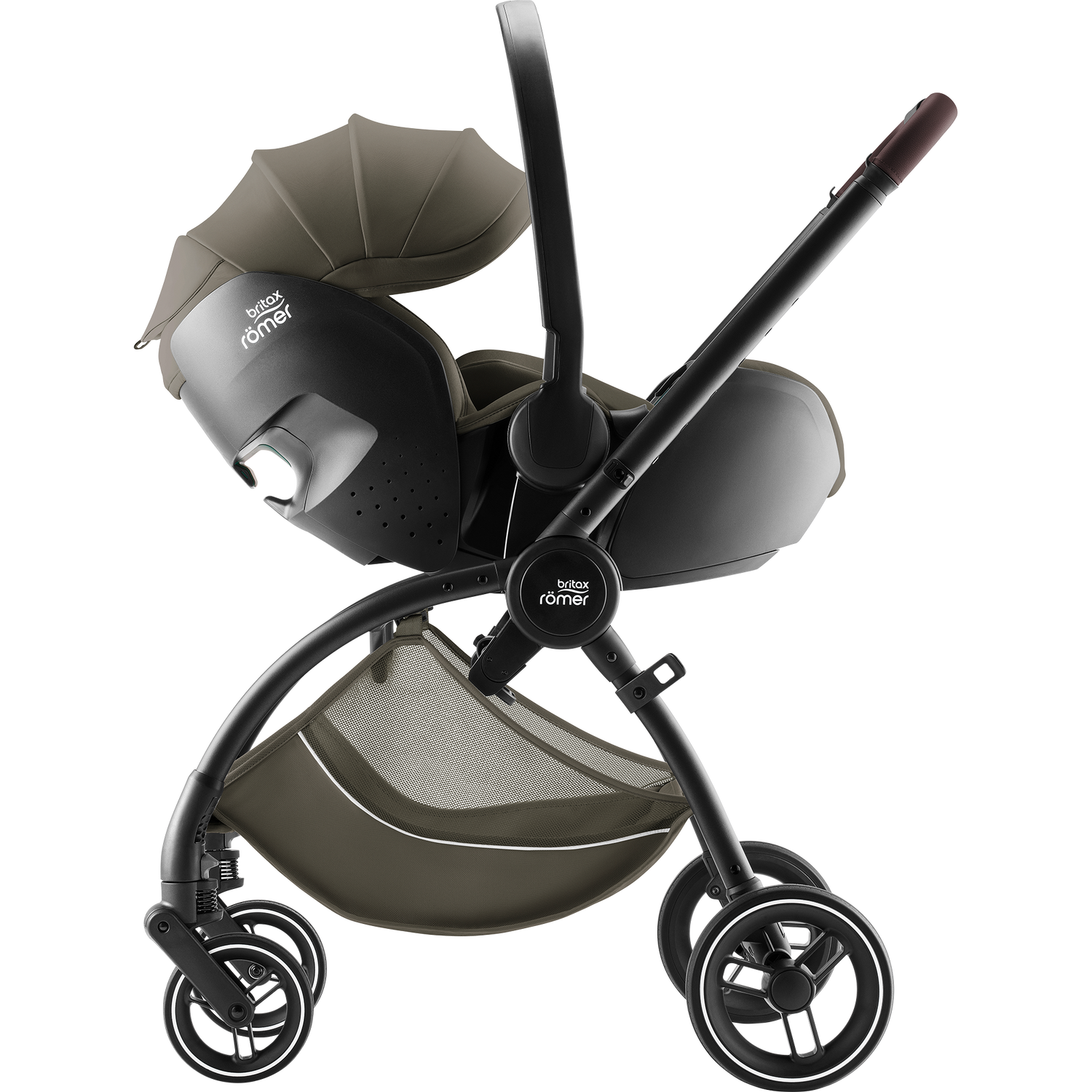 Britax Romer - Trio Rio + Baby-Safe Pro Lux Urban Olive + Base