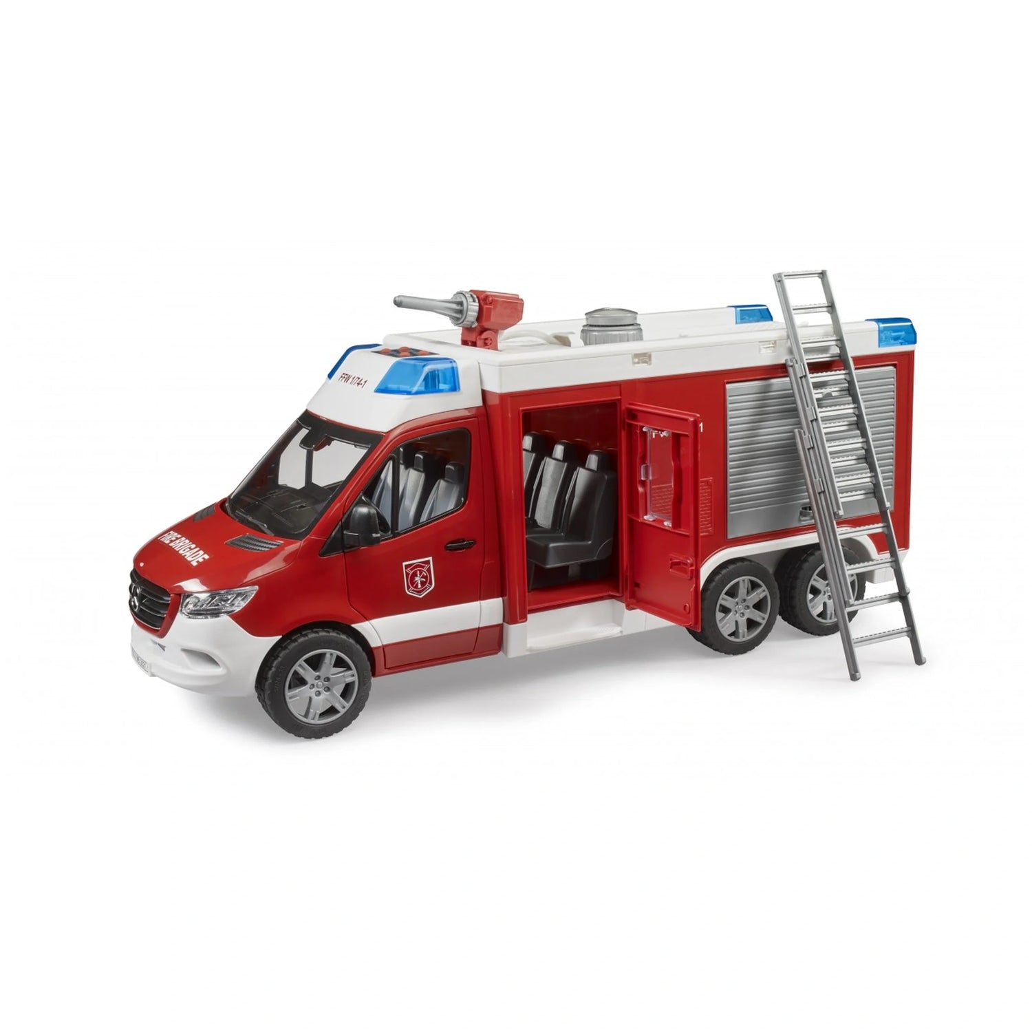 Camião de Bombeiros MB Sprinter c/ modulo Som e Luz - Bruder
