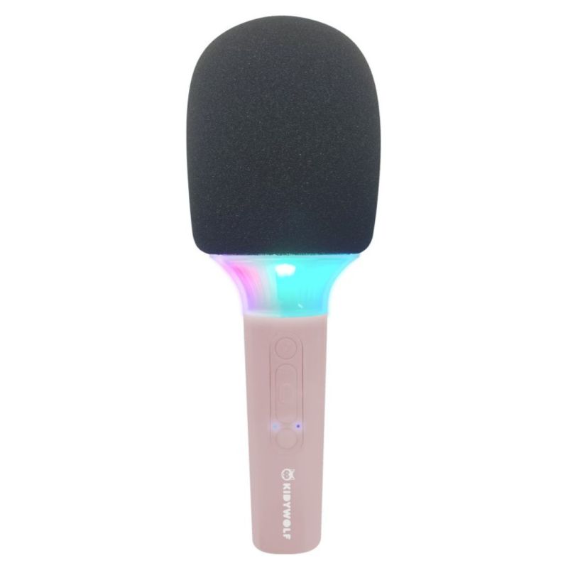 Kidywolf - Microfone de Karaoke Rosa