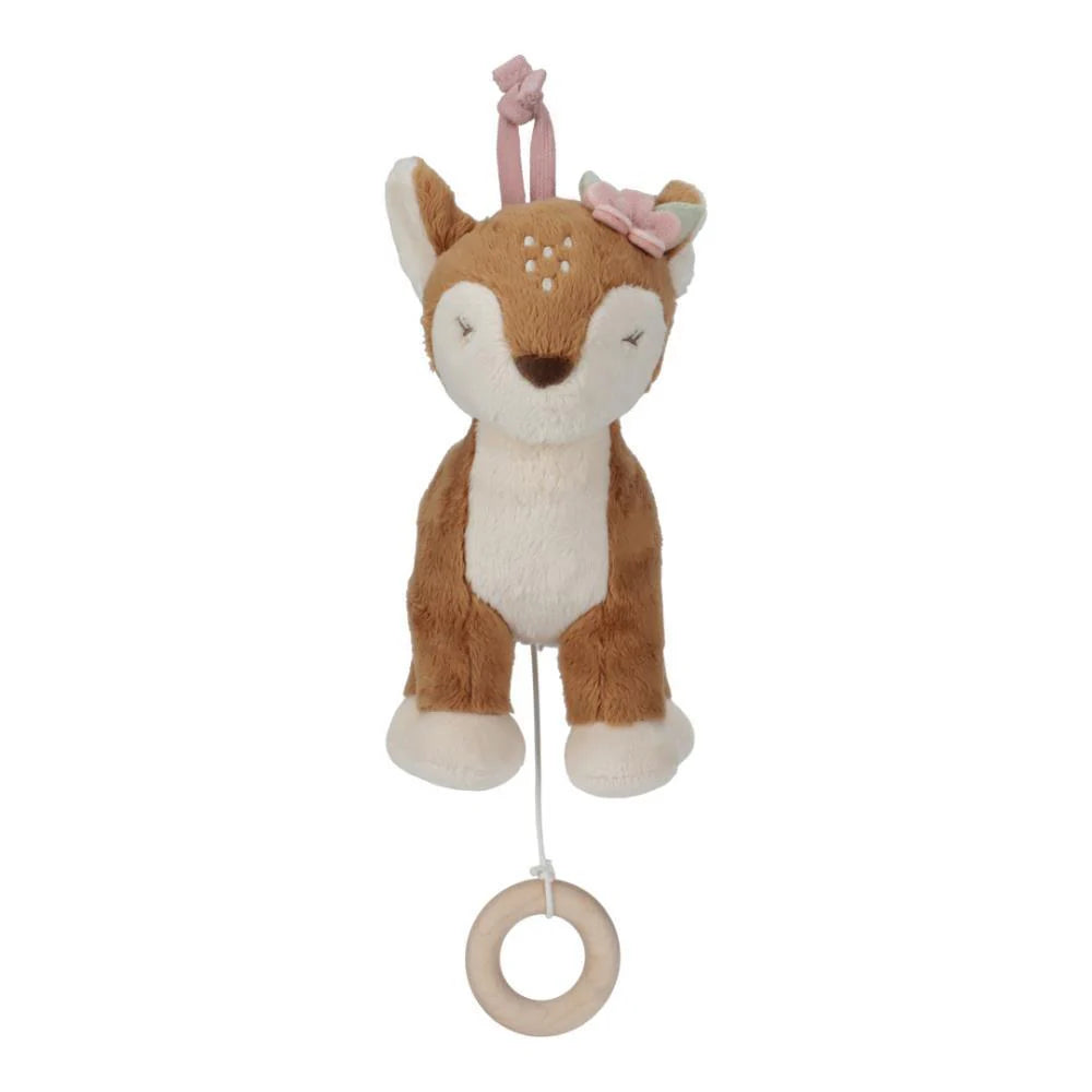 Peluche Musical Veado de Puxar - Little Dutch
