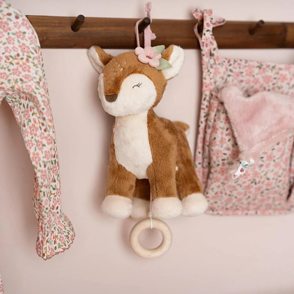 Peluche Musical Veado de Puxar - Little Dutch