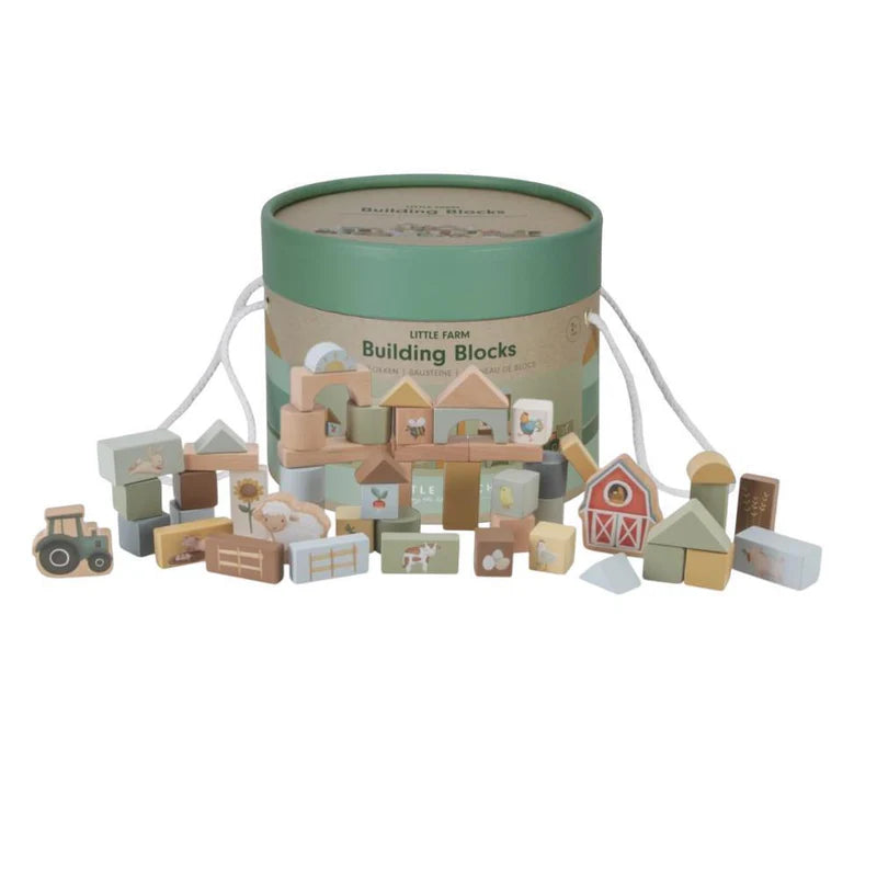 Cubos de Contrução Little Farm -Little Dutch