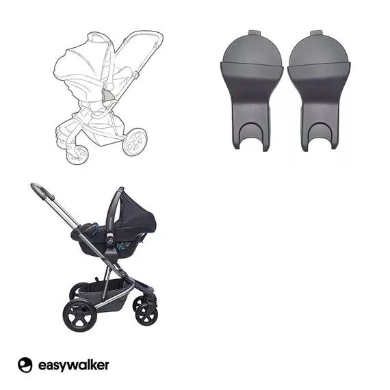 Easywalker - Adaptadores 0+ para Carrinho Harvey/Jimmey