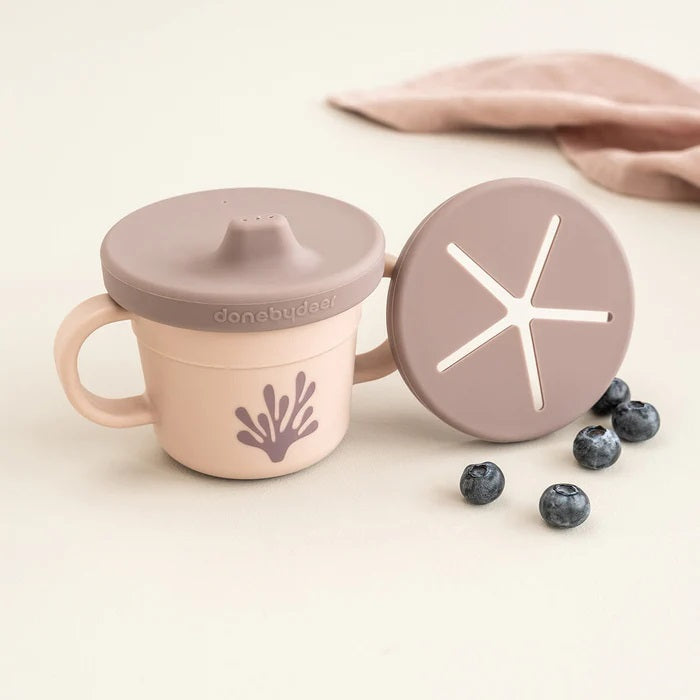 Copo Taça Snack em Silicone Wally Powder - Done by Deer