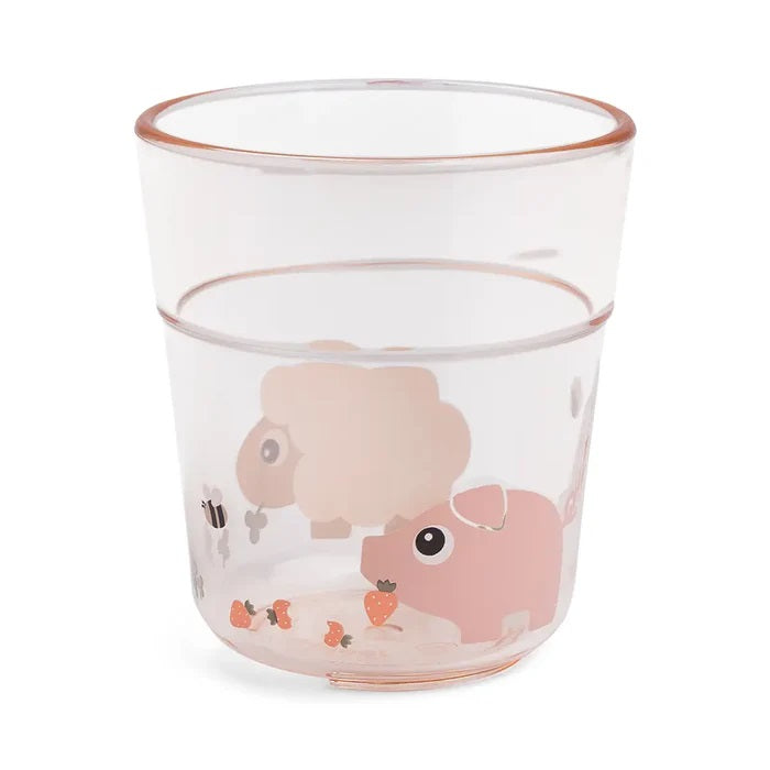 Done by Deer - Copo Glass L Tiny Farm Powder