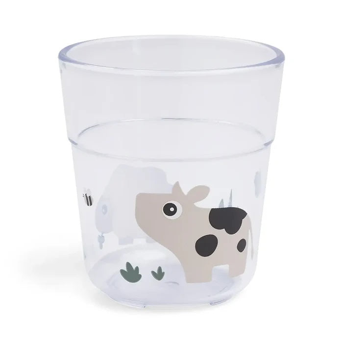 Done by Deer - Copo Glass L Tiny Farm Sand