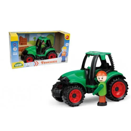Trator 17cm Truckies - Lena Toys