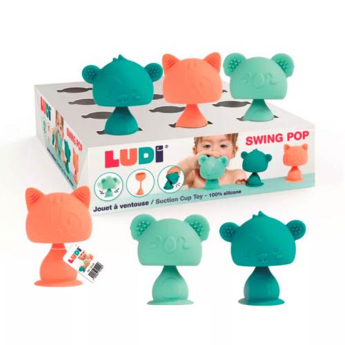 Animais Silicone com Ventosa - Ludi