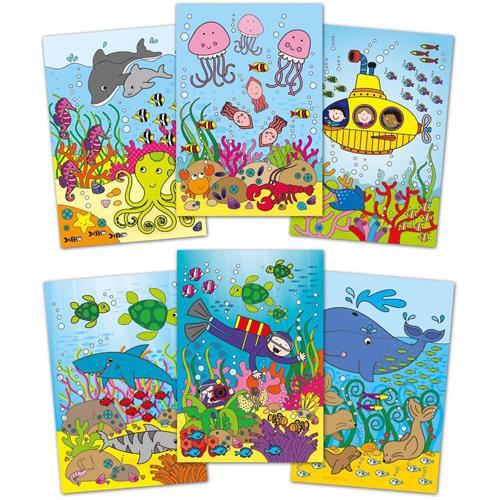 Galt - Livro de Pintar com Água Water Magic Under The Sea