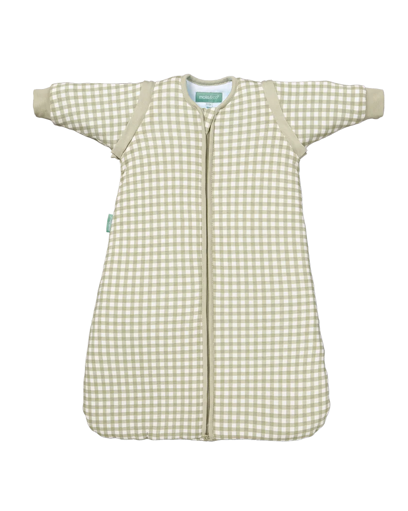 molis&co - Saco de dormir com mangas  12-18 meses - Chá  Menta - TOG 2.5