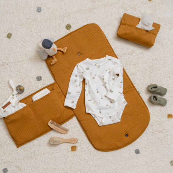 Little Dutch - Muda Fraldas Portátil Comfort Pure Ocre Spice