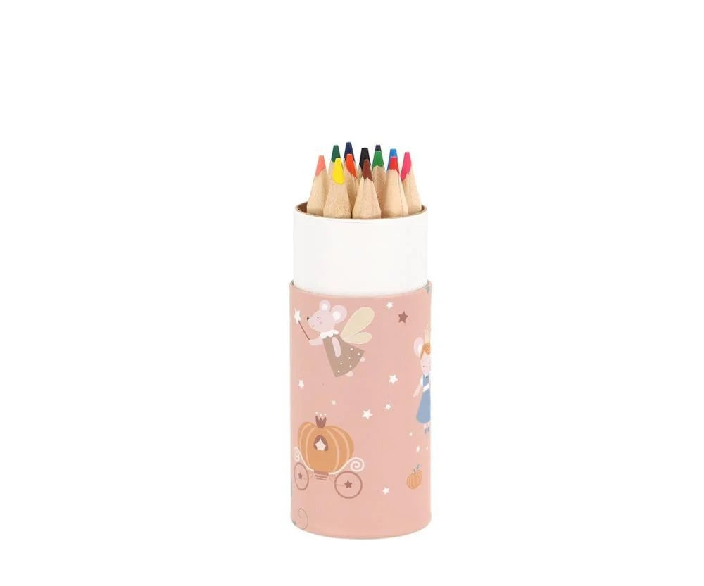 Tutete - Conjunto com 12 lápis de cor Mouse Fairies