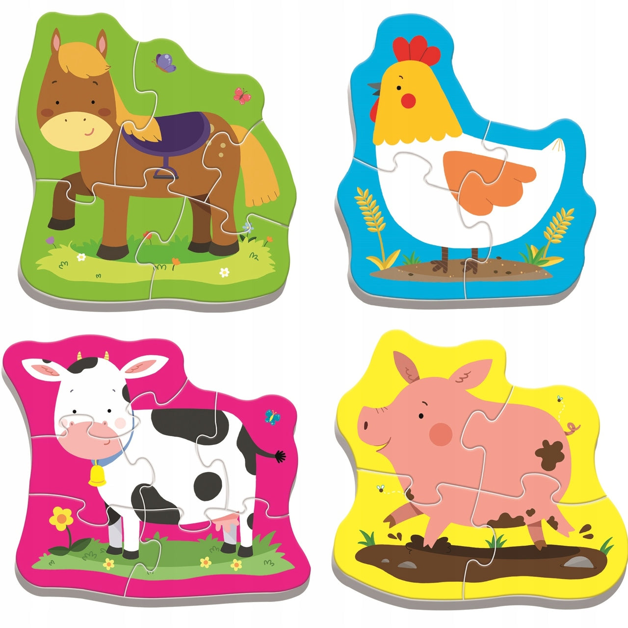 Baby Puzzle - Animais da Quinta - Trefl