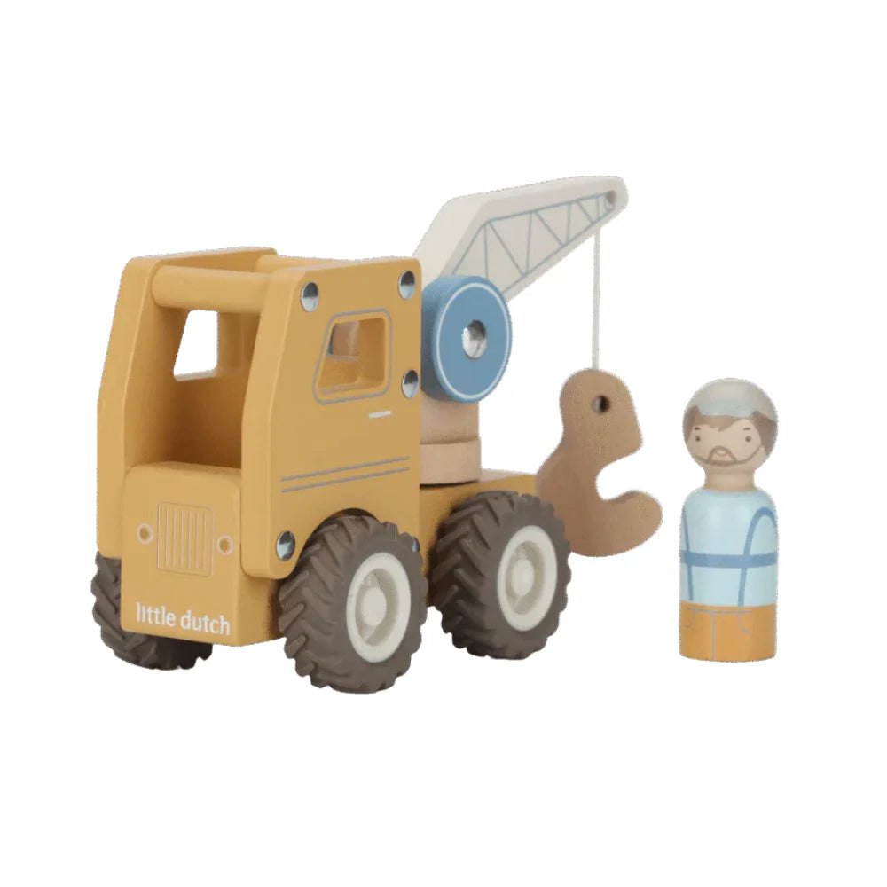 Little Dutch - Camião de Reboque de Madeira FSC