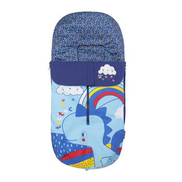 Forra Primavera/outono com Footmuff para Carrinho Azul Enjoy & Dream - Tuc Tuc