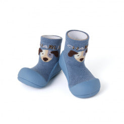 Meias com Sola Attipas Charlie Blue