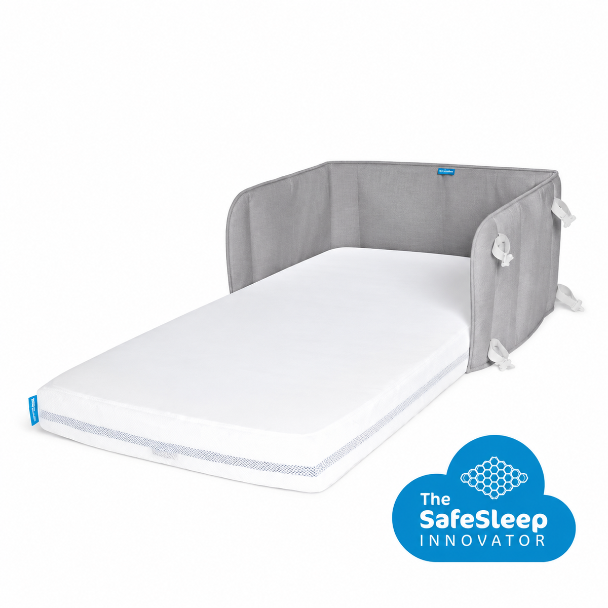 AEROSLEEP – Protetor de grades Safe Sleep Cinza 120x60cm