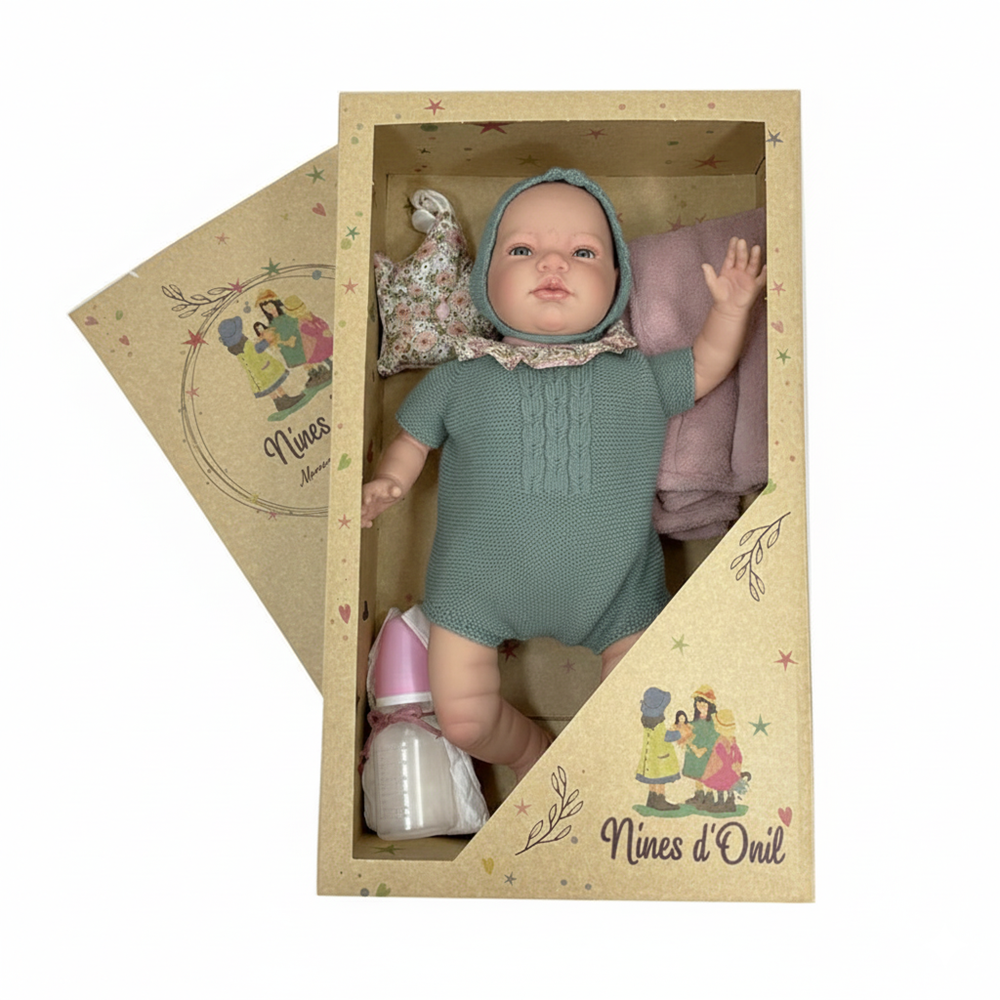 Boneca Reborn Sandra Green - Nines D' Onil