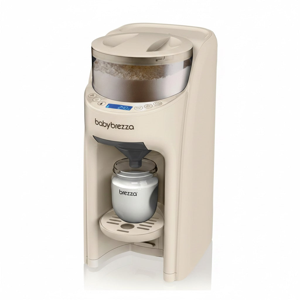 Baby Brezza Preparador automático de Biberões Pro Advanced Oatmeal Beige