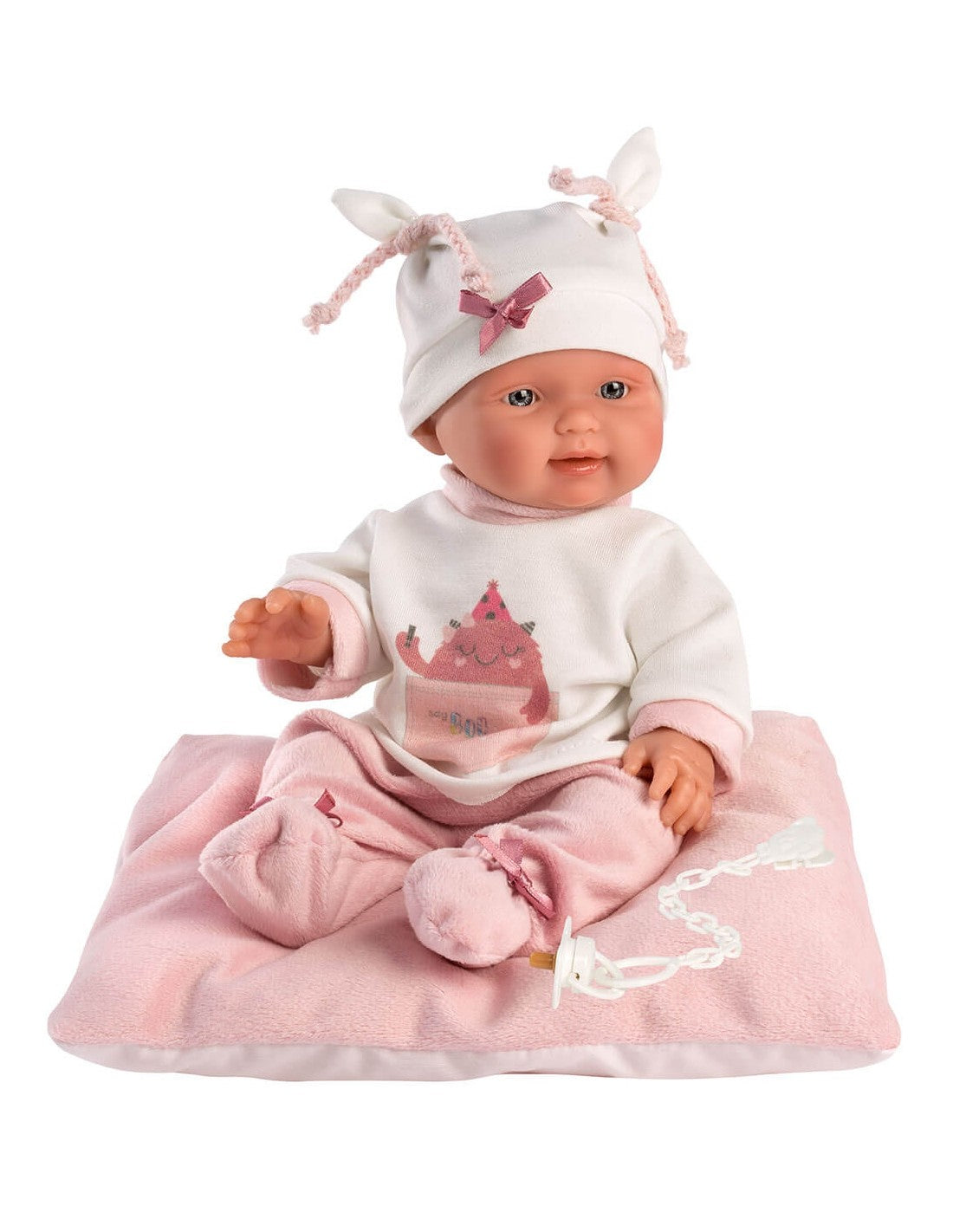 Boneca Recem Nascida Sweet Dreams 26cm c/almofada - Llorens