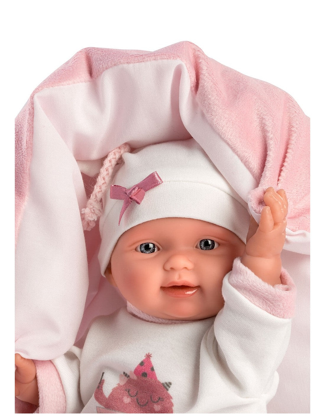 Boneca Recem Nascida Sweet Dreams 26cm c/almofada - Llorens