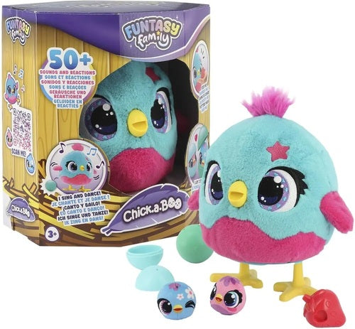 Peluche Interativo Chick-a-Boo - FuntasyFamily