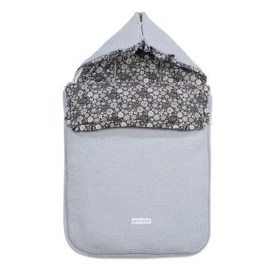 Saco para cadeira auto -alcofa Inverno Baby Nest 3in1 Blossom Azul - Pasito