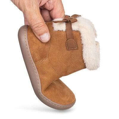 Sapato-Bota Pelo Barefoot com Laço - Chetto