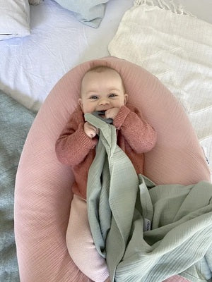 Doomoo - Musseline Avental Mom n Play Tetra Verde