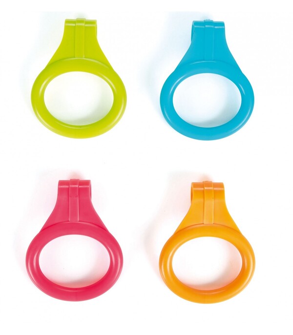 Olmitos - Conjunto de 4 argolas para parque/cama de viagem