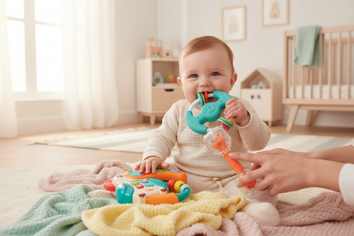 Conjunto de brinquedos musicais LUDI - Momento Mimoso