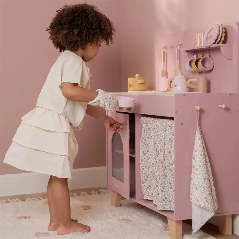Little Dutch - Cozinha de Madeira Rosa