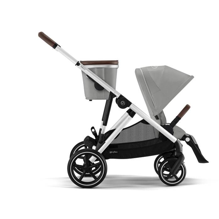 Cybex - Carrinho Gazelle S Silver Stone Grey