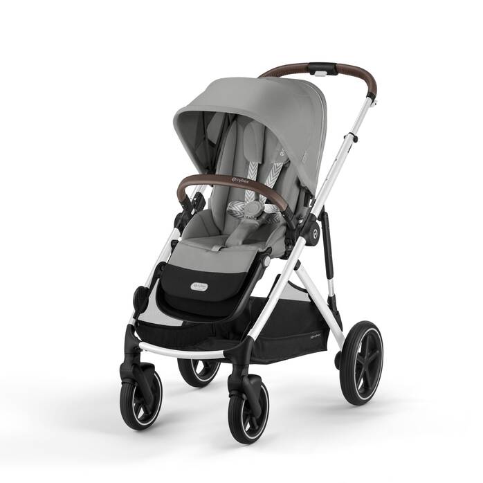 Cybex - Carrinho Gazelle S Silver Stone Grey