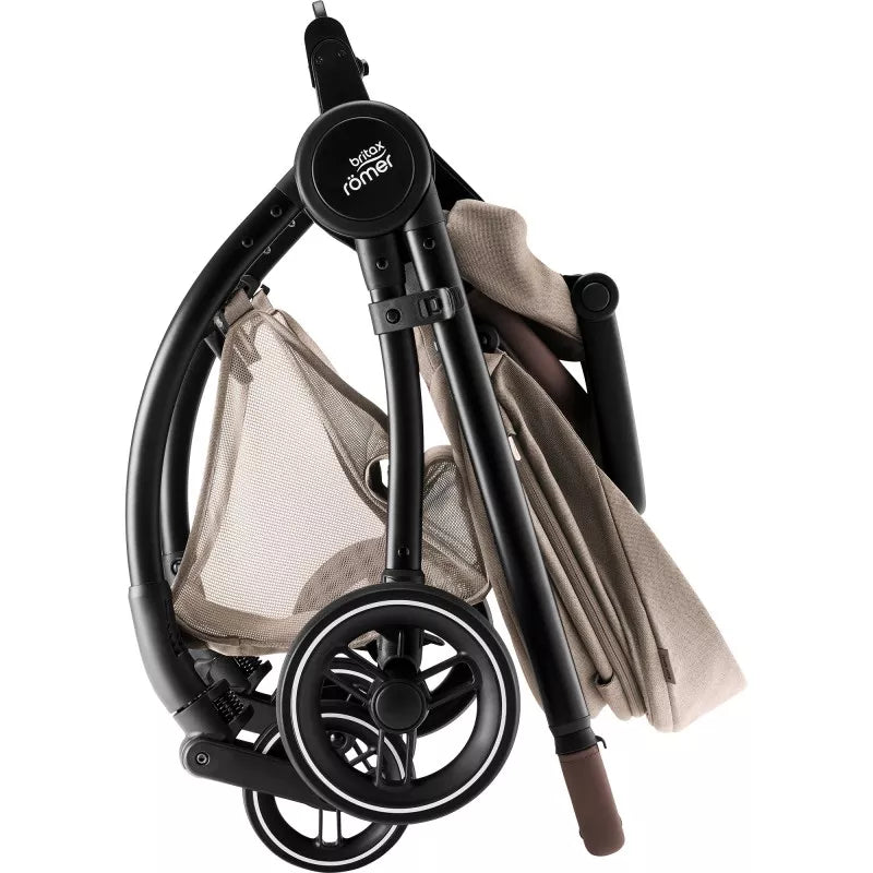 Conjunto Rio Style Teak - Carrinho + Alcofa + Baby-Safe Pro + Base Isofix - Britax Romer