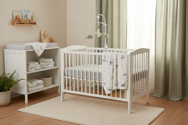 BimbiDreams - Conjunto de 2 Musselines Bambu e Algodão Orgânico 60x60 Trex
