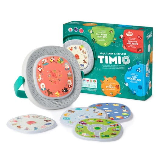 Leitor Timio com 5 Discos - Timio