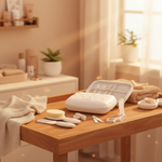 Kit de higiene em ambiente caloroso