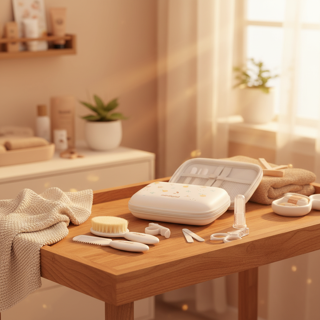 Kit de higiene em ambiente caloroso