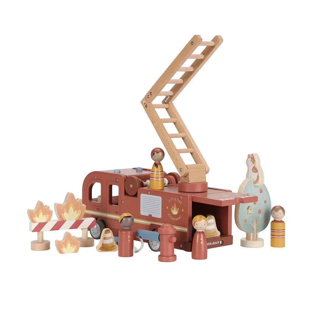 Little Dutch - Camião dos Bombeiros com bonecos