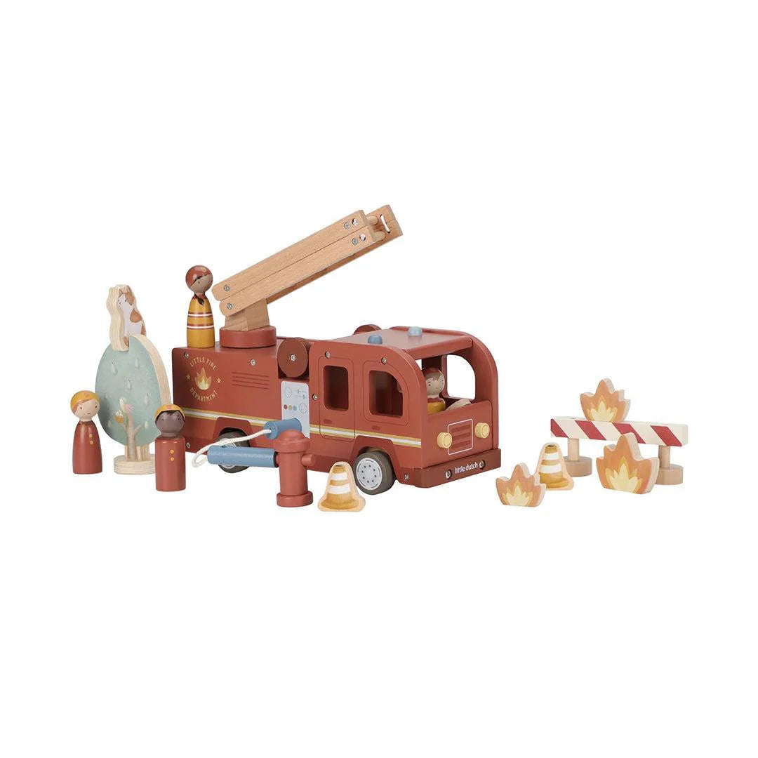 Little Dutch - Camião dos Bombeiros com bonecos