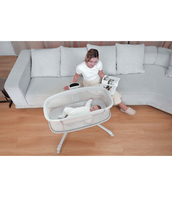Olmitos - Berço Minicuna Co Sleeeping Light Grey