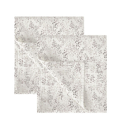 BimbiDreams - Conjunto de 2 Musselines Bambu e Algodão Orgânico 60x60 Dots