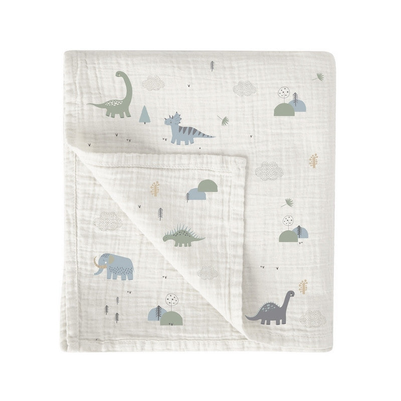 BimbiDreams - Conjunto de 2 Musselines Bambu e Algodão Orgânico 60x60 Trex