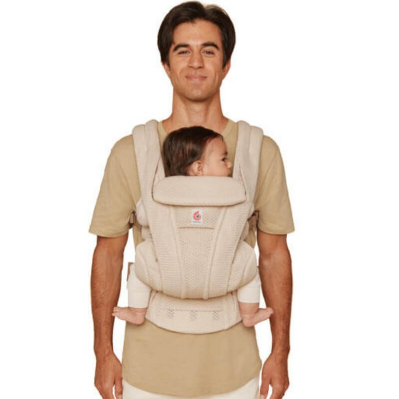 Porta-Bebés Omni Deluxe Mesh Natural Beige - Ergobaby