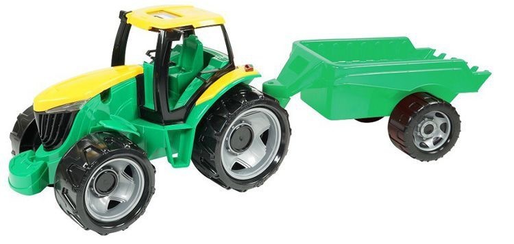 Trator com Reboque 93 cm - Lena Toys