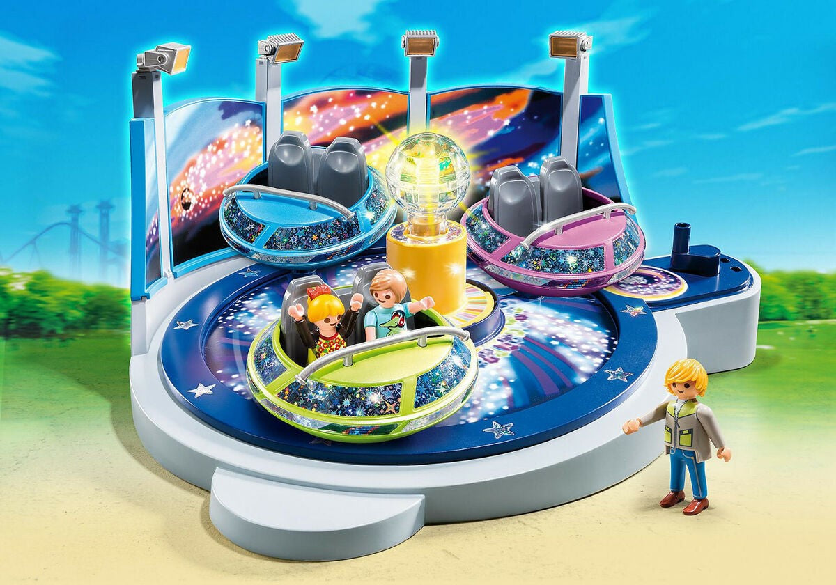 Carrossel com Naves Giratória  Summer Fun -  Playmobil