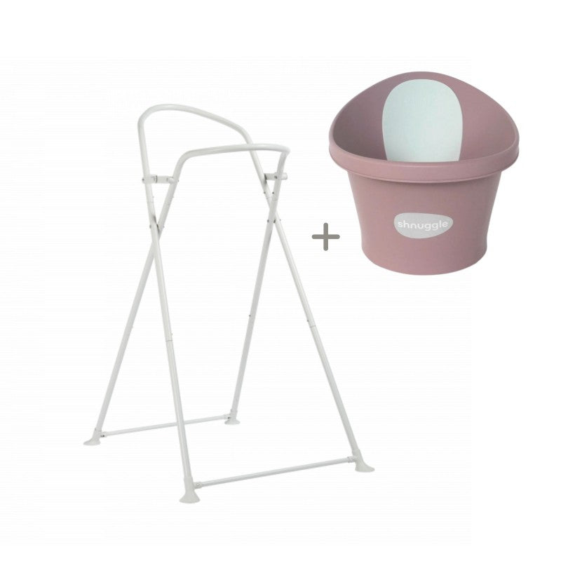 SHNUGGLE BATH | Banheira Blossom com respaldo branco